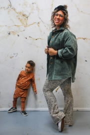 Flarepants zebra zand