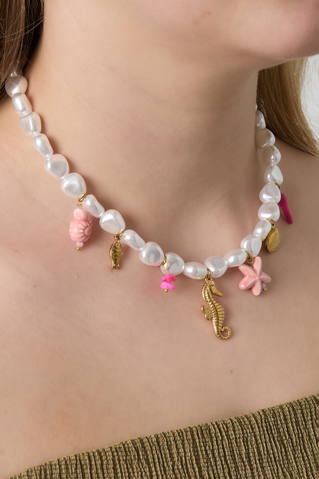 Parelketting - sea