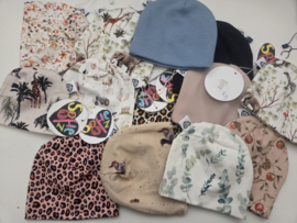 Mutsje jungle wit newborn