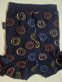 Sweater smiley blauw