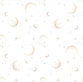 Fluwelen teddydeken moon