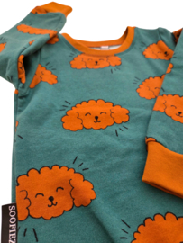 Sweater hondjes groen