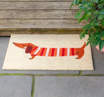 Deurmat sausage dog