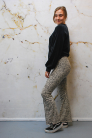 Flarepants zebra zand