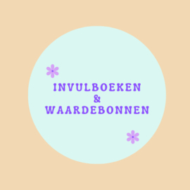 Invulboeken & waardebonnen