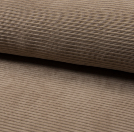 Flarepants rib taupe