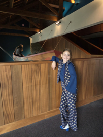 Sweater brushed rib navy