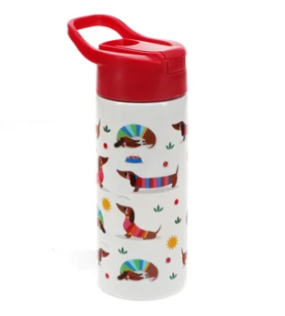 Stainless steel fles "Sausage Dog"