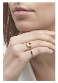 Ring Empowered zilver of gold-plated