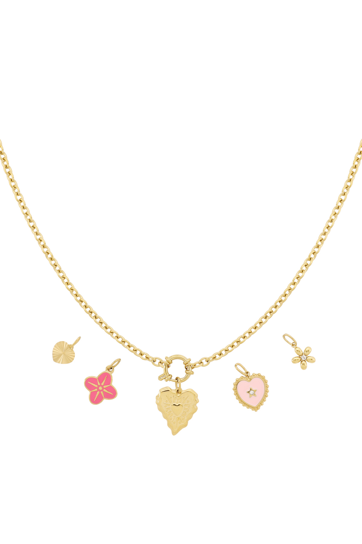 Bedelketting - DIY - Chunky Hart