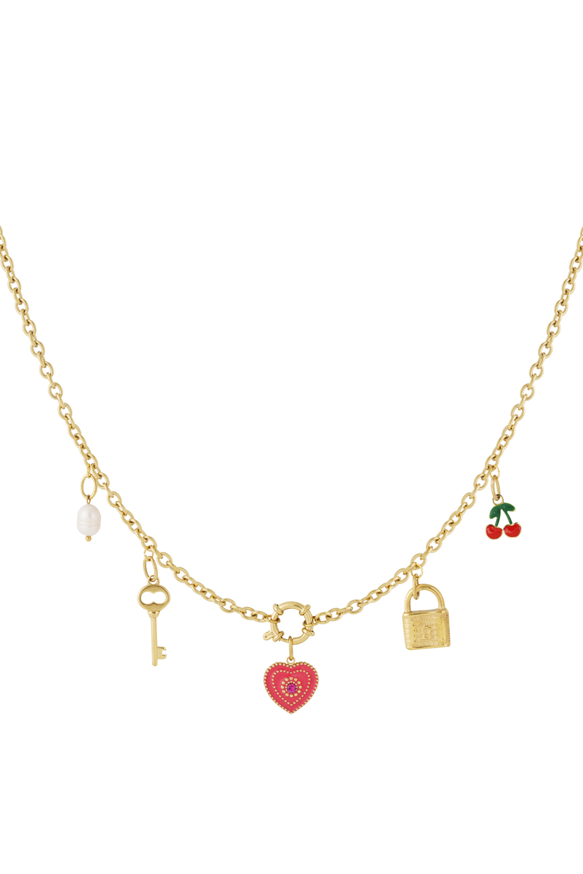 Bedelketting - DIY - the key to my heart