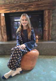 Sweater brushed rib navy