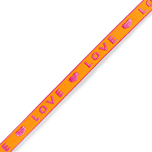 Lint armbandje "love"