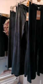 Flarepants velours donkergroen M
