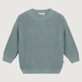 Chunky Knitted Sweater - OCEAN