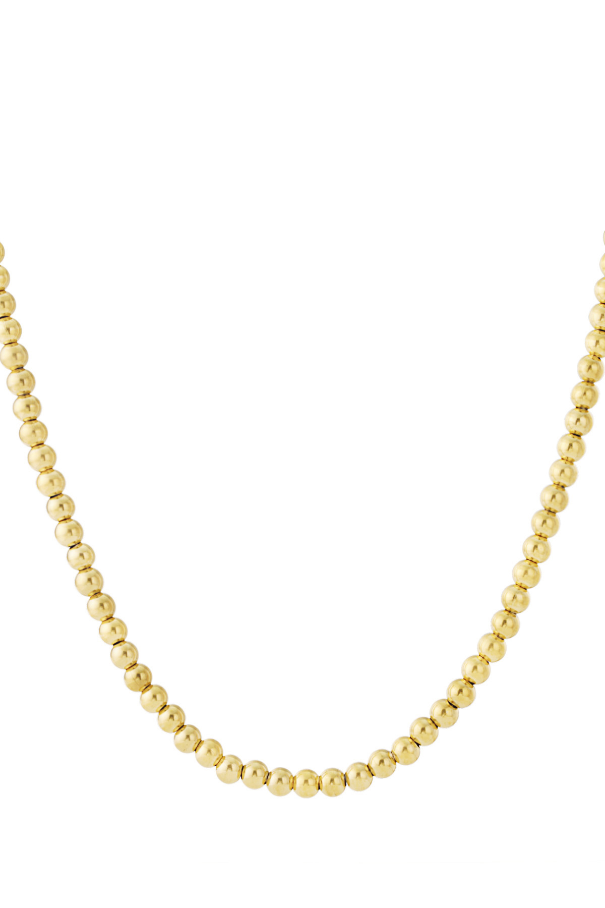 Kralenketting - gold