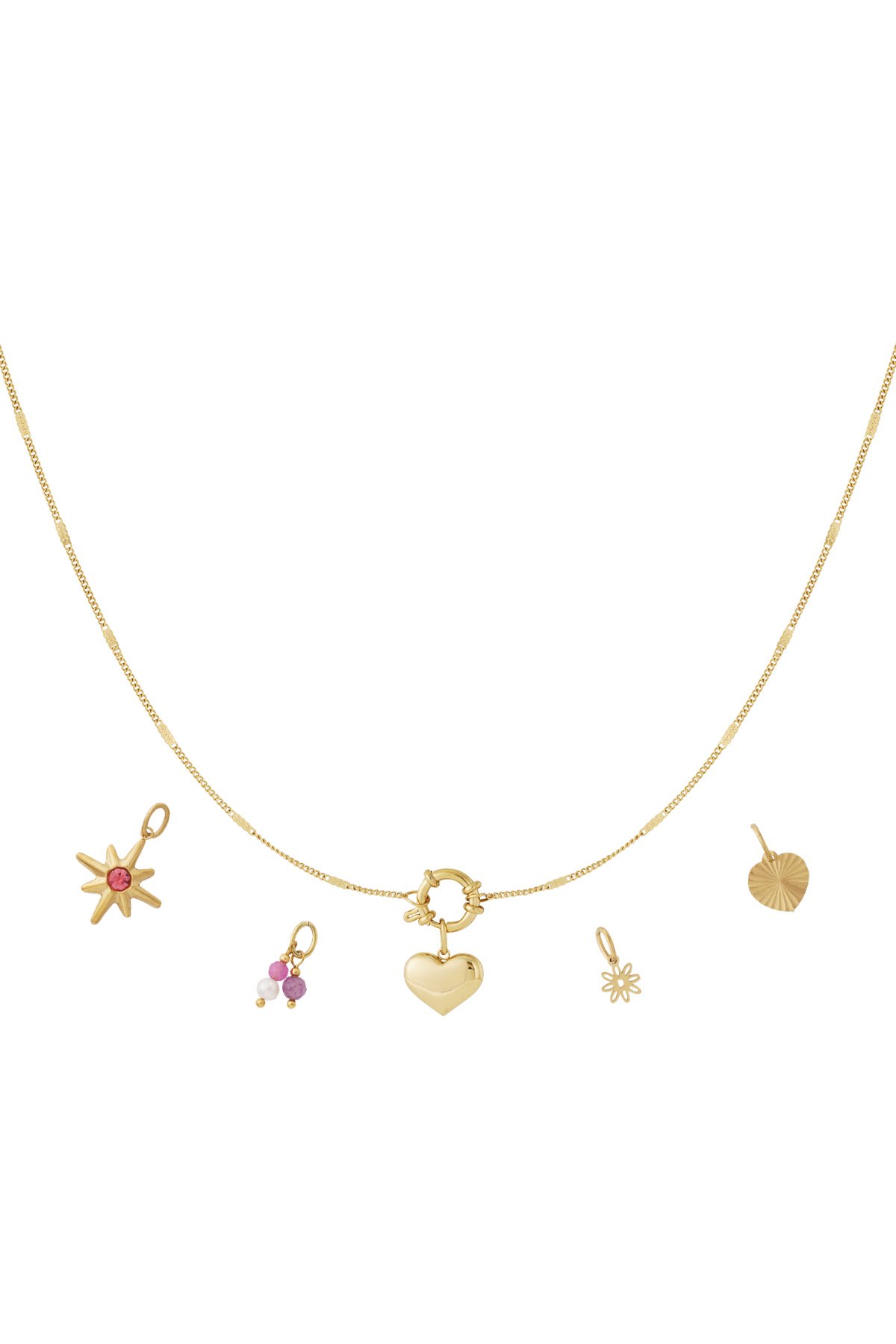 Bedelketting - DIY - Hartje
