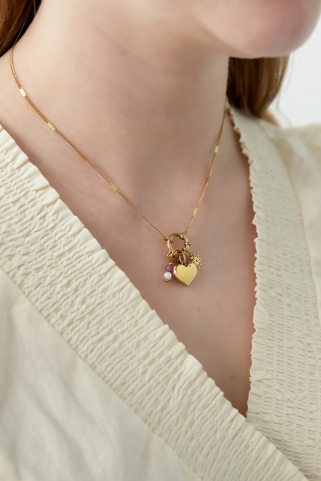 Bedelketting - DIY - Hartje