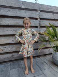 Jurkje Sophie bloem oker