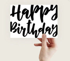 Kaart happy birthday