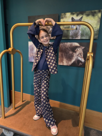 Sweater brushed rib navy