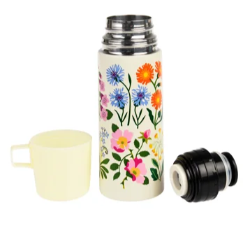 Thermosfles met beker "Wild Flowers"