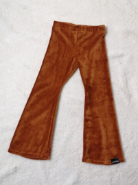 Flarepants velours cognac