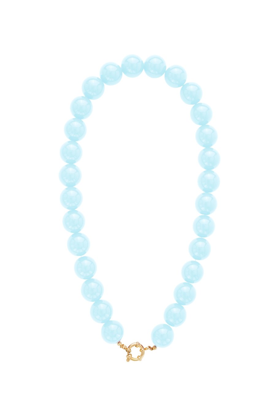 Kralenketting - light blue