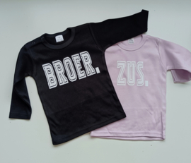 Shirt broer of zus