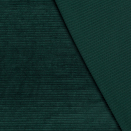 Flarepants rib donkergroen