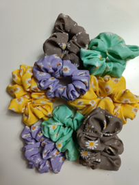 Shorts bloemetjes lila