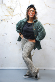 Flarepants zebra zand