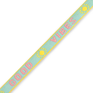 Lint armbandje "good vibes"