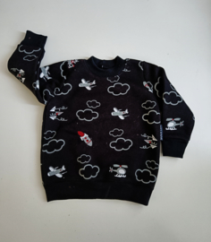 Sweater vliegtuig 74/80