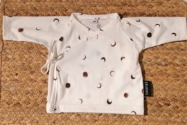 Overslagvestje maan wit 50/56