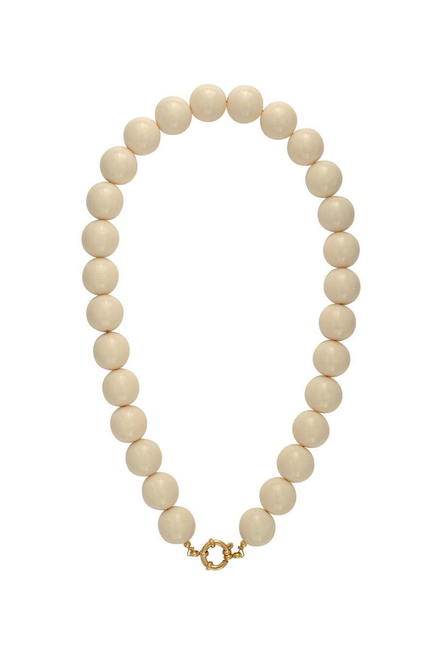 Kralenketting - khaki