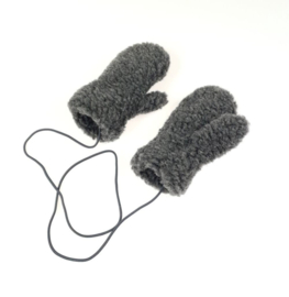 Wollen handschoenen/wanten met touwtje