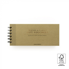 Giftvouchers - Friends & family