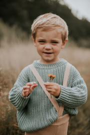 Chunky Knitted Sweater - OCEAN