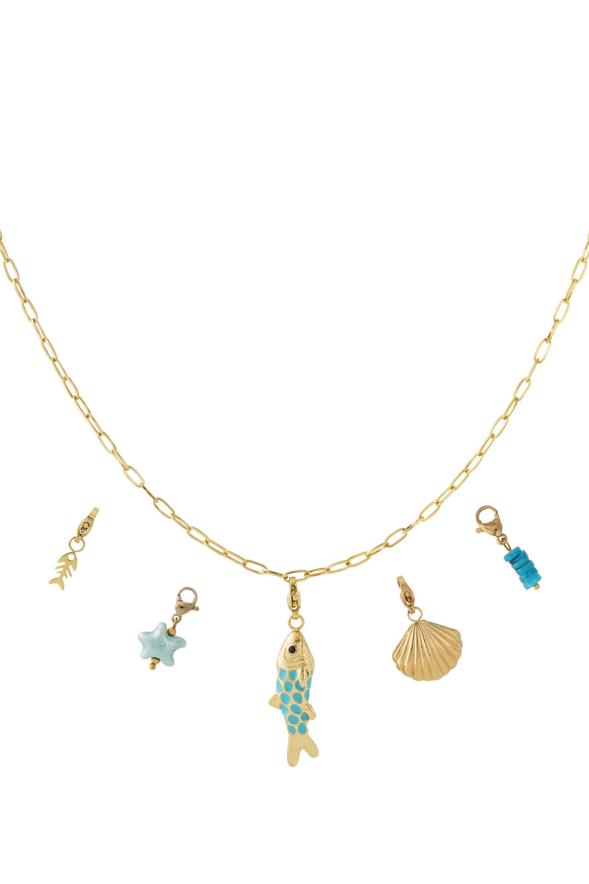 Bedelketting - DIY - Fish