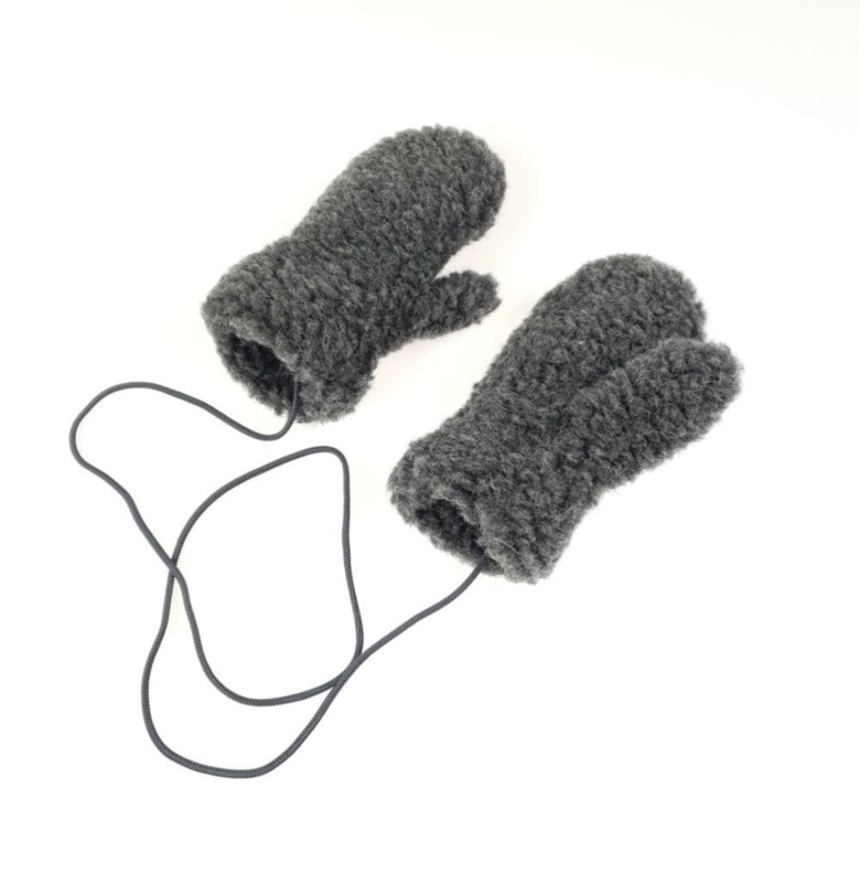 Vernietigen Oh jee Verbinding verbroken Wollen handschoenen/wanten met touwtje | Winter | Soofiez