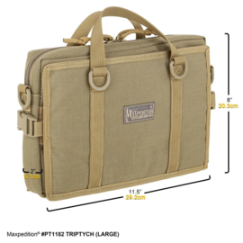 TRIPTYCH™ Organizer (Large) Khaki Foliage