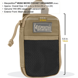 Maxpedition Micro Pocket Organizer