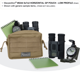 Maxpedition 7x5x2 Horizontal Pouch GP Khaki