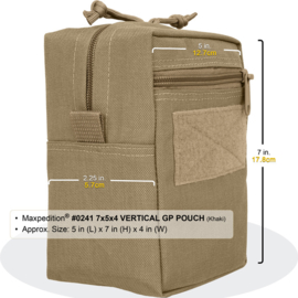 Maxpedition 7x5x4 Vertical pouch GP
