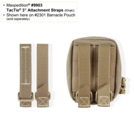 Maxpedition 3 inch TacTie® (Pak van 4)