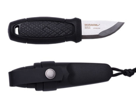 Morakniv Eldris neck knife met firesteel zwart