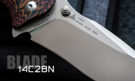 SRM 1006 "Ratelslang" bruin/rood/zwart