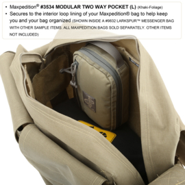 Maxpedition Hook-and-Loop Modular Two Way Pocket (Small)