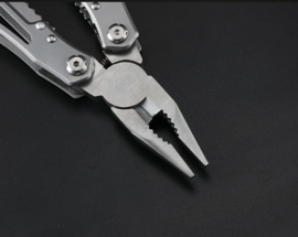 Budget multitool zwart/rvs groot